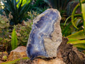 Natural Blue Lace Agate Specimen x 1 From Nsanje, Malawi - Toprock Gemstones and Minerals 