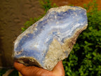 Natural Blue Lace Agate Specimen x 1 From Nsanje, Malawi - Toprock Gemstones and Minerals 