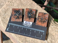 Polished Hand Crafted Orgonite Cellphone Raindrop - sold per piece - From South Africa
