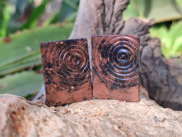 Polished Hand Crafted Orgonite Cellphone Raindrop - sold per piece - From South Africa