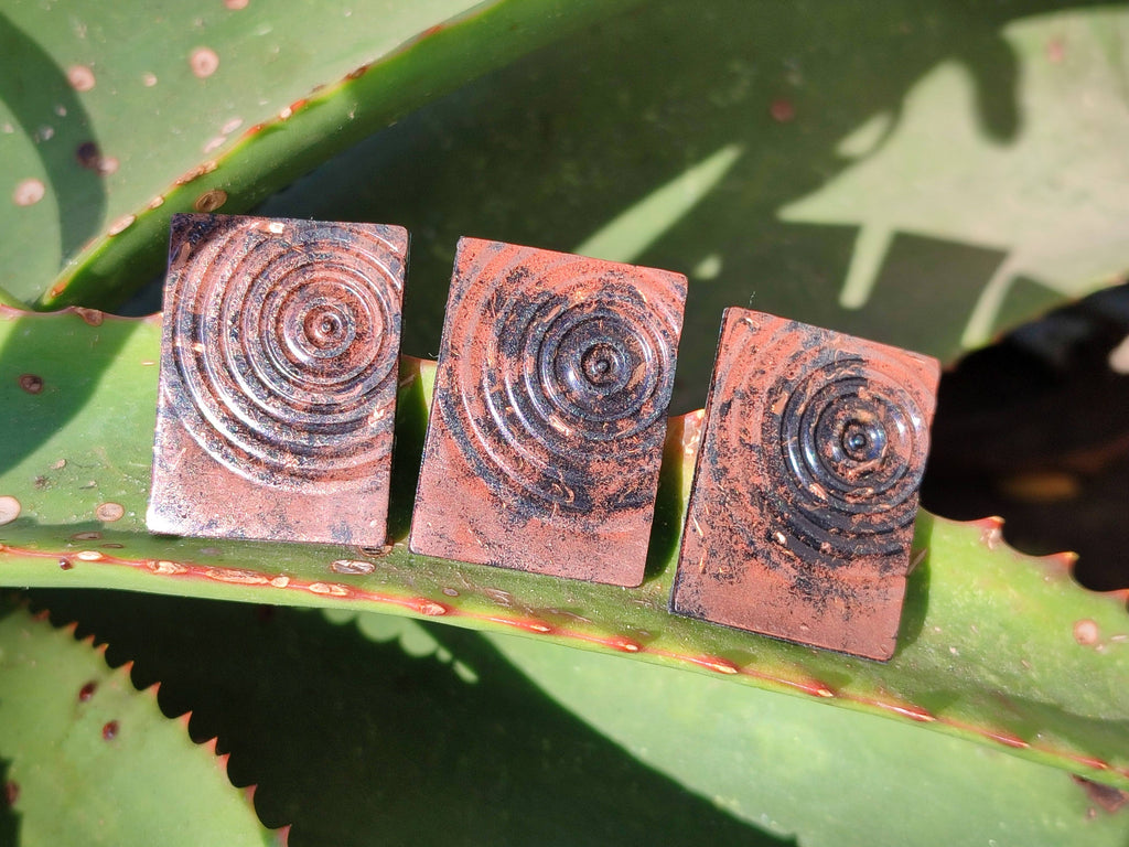Polished Hand Crafted Orgonite Cellphone Raindrop - sold per piece - From South Africa - Toprock Gemstones and Minerals 