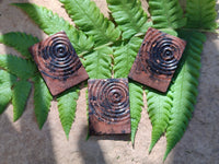 Polished Hand Crafted Orgonite Cellphone Raindrop - sold per piece - From South Africa