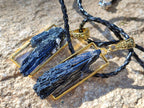 Hand Made Black Tourmaline Pendant - Sold Per Item - From Erongo, Namibia - Toprock Gemstones and Minerals 