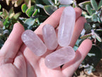 Polished Rose Quartz Hearts And Bullets x 22 From Madagascar - Toprock Gemstones and Minerals 