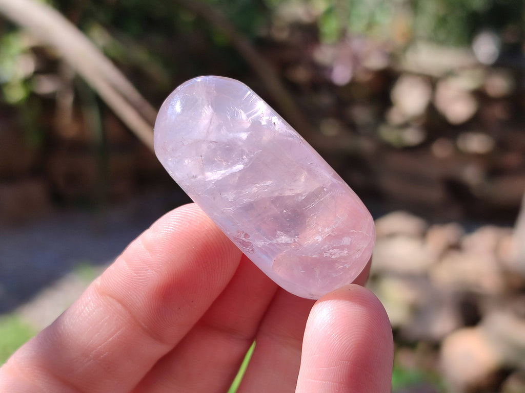 Polished Rose Quartz Hearts And Bullets x 22 From Madagascar - Toprock Gemstones and Minerals 