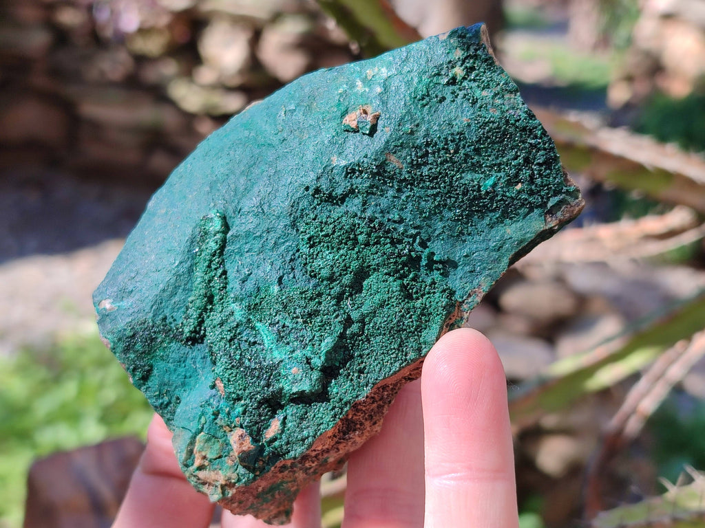 Natural Crystalline Malachite Specimens x 6 From Tenke Fungurume, Congo - Toprock Gemstones and Minerals 