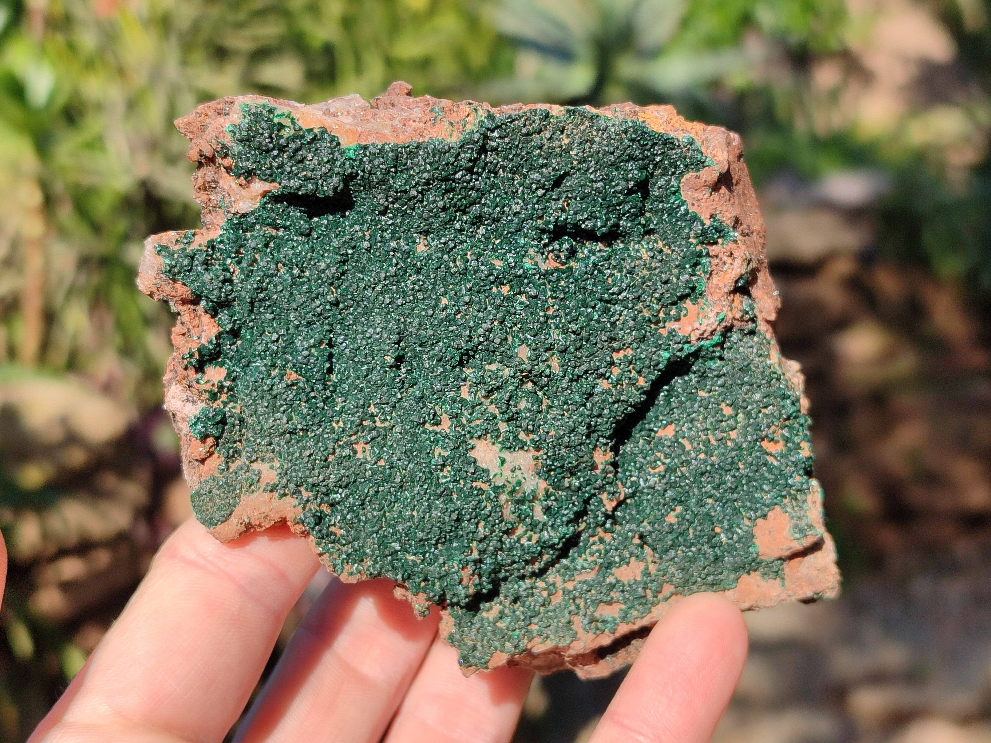 Natural Crystalline Malachite Specimens x 6 From Tenke Fungurume, Congo - Toprock Gemstones and Minerals 