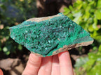 Natural Crystalline Malachite Specimens x 6 From Tenke Fungurume, Congo - Toprock Gemstones and Minerals 