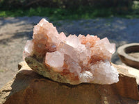 Natural Amethyst Spirit Quartz Clusters x 2 From Boekenhouthoek, South Africa - Toprock Gemstones and Minerals 