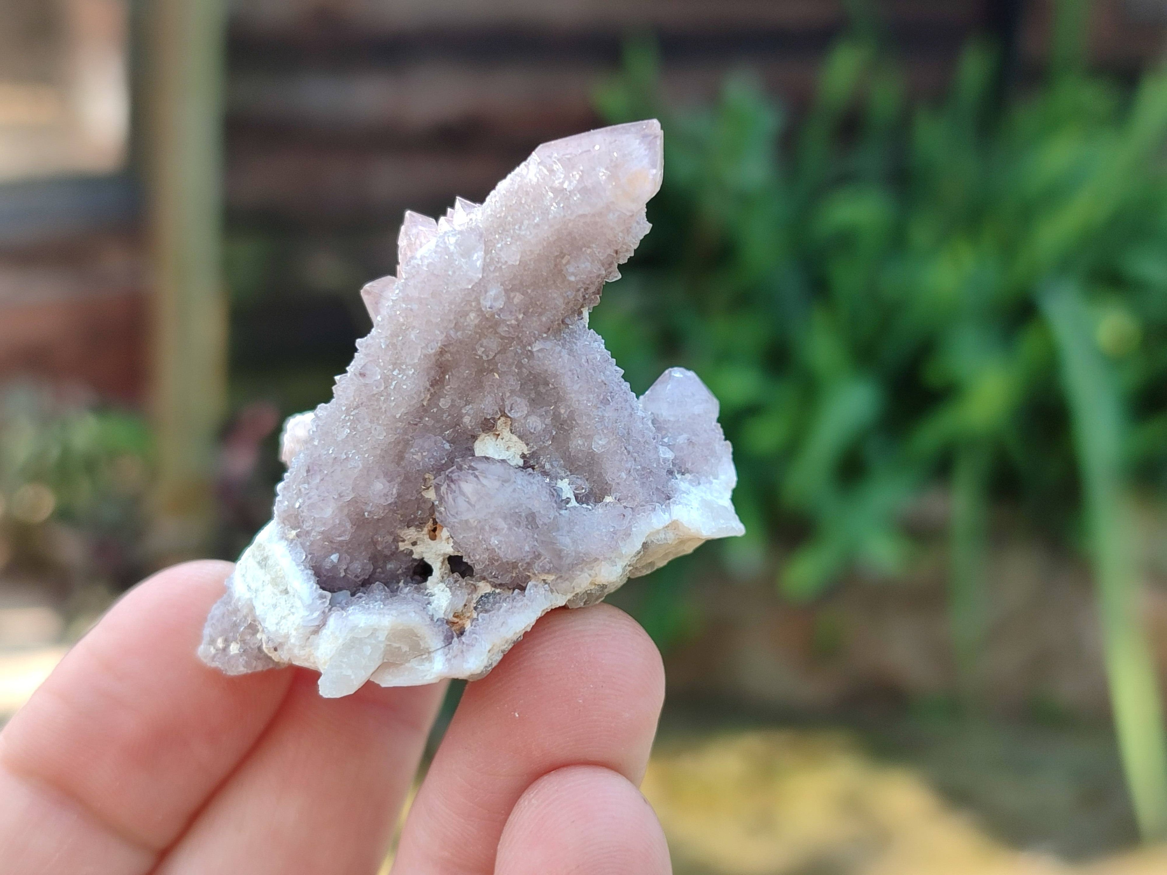 Natural Amethyst Spirit Quartz Crystals x 35 From Boekenhouthoek, South Africa - Toprock Gemstones and Minerals 