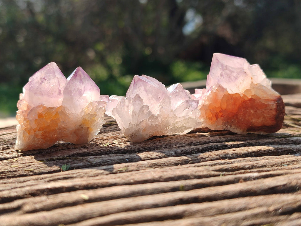 Natural Amethyst Spirit Quartz Crystals x 35 From Boekenhouthoek, South Africa - Toprock Gemstones and Minerals 