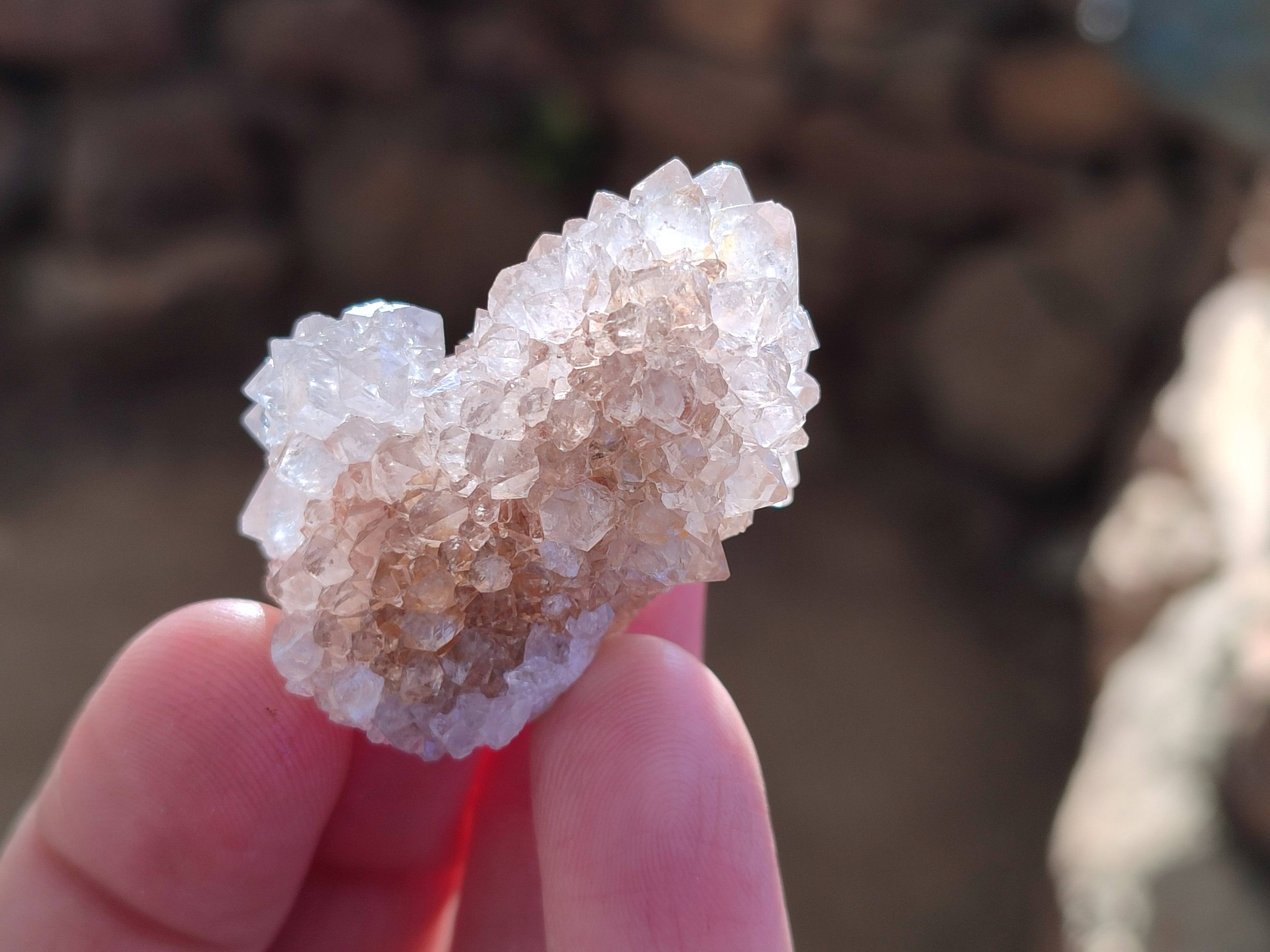 Natural Amethyst Spirit Quartz Crystals x 35 From Boekenhouthoek, South Africa - Toprock Gemstones and Minerals 