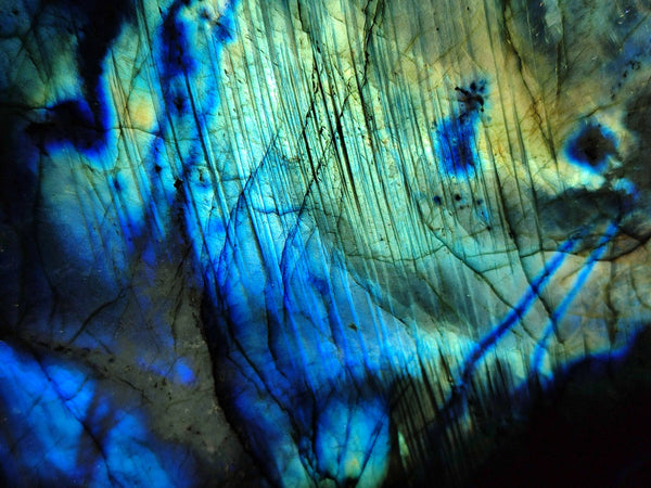 Polished Labradorite Standing Free Form x 1 From Tulear, Madagascar