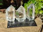 Polished Clear Quartz Points x 20 From Madagascar - Toprock Gemstones and Minerals 