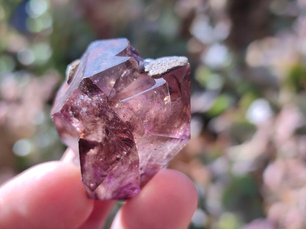 Natural Window Amethyst Crystals x 20 From Chiredzi, Zimbabwe