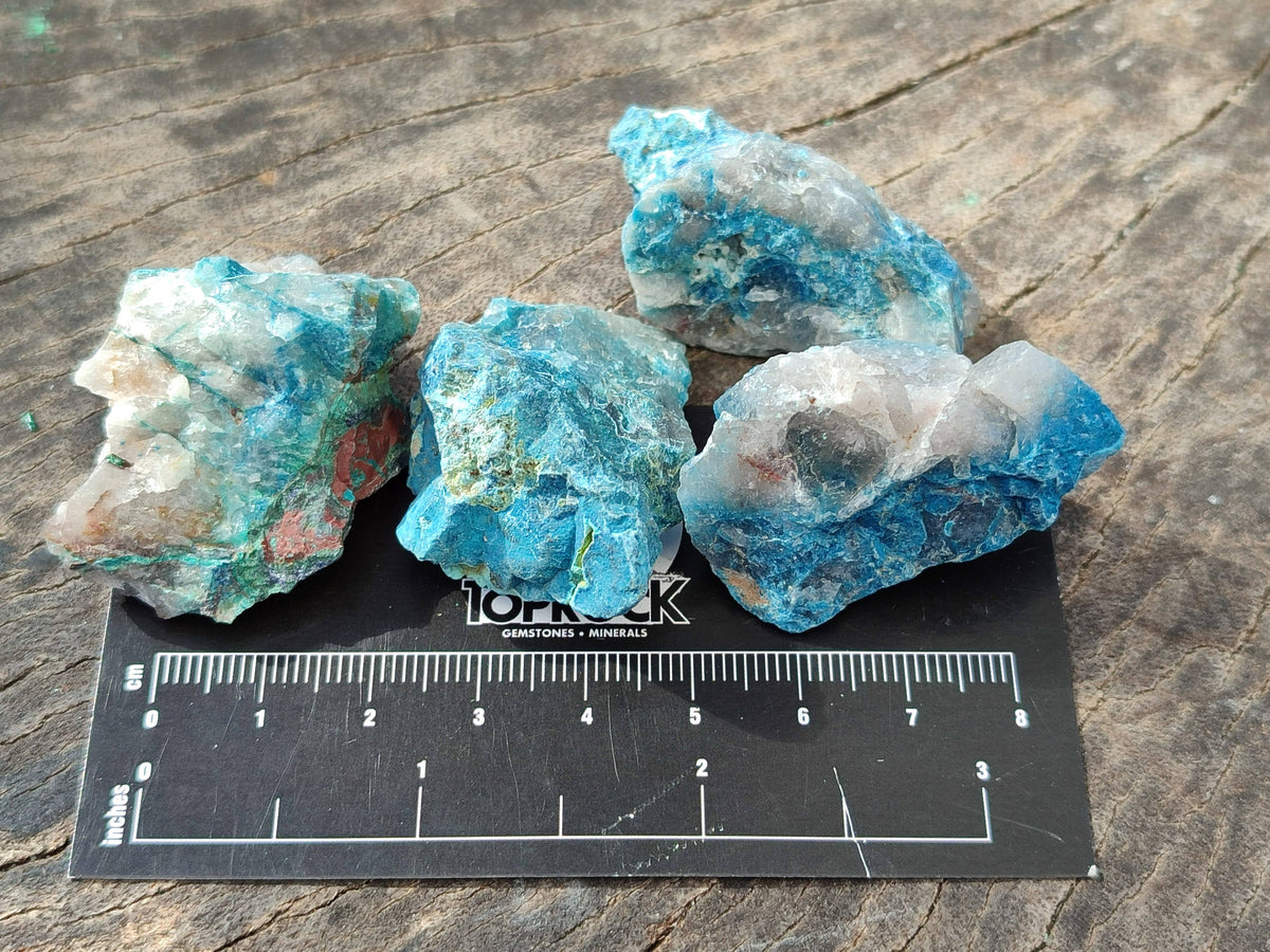Natural Shattuckite Specimens x 2.8 Kg lot From Kaokoveld, Namibia - Toprock Gemstones and Minerals 