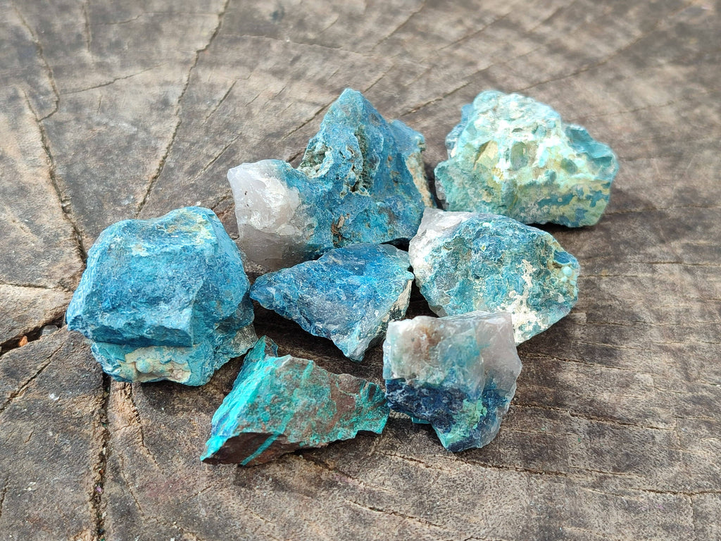 Natural Shattuckite Specimens x 2.8 Kg lot From Kaokoveld, Namibia - Toprock Gemstones and Minerals 