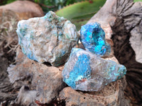 Natural Shattuckite Specimens x 2.8 Kg lot From Kaokoveld, Namibia