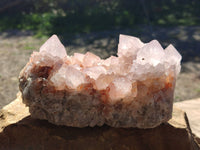 Natural Amethyst Spirit Quartz Clusters x 5 From Boekenhouthoek, South Africa