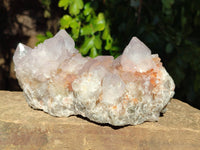 Natural Amethyst Spirit Quartz Clusters x 5 From Boekenhouthoek, South Africa