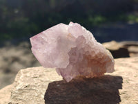 Natural Amethyst Spirit Quartz Clusters x 5 From Boekenhouthoek, South Africa