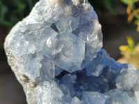 Natural Celestite Geode Specimen x 1 From Sakoany, Madagascar