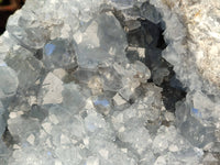 Natural Celestite Geode Specimen x 1 From Sakoany, Madagascar