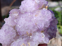 Natural Amethyst Spirit Quartz Clusters x 3 From Boekenhouthoek, South Africa