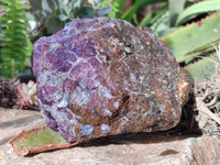 Natural Metallic Purpurite Cobbed Specimen x 1 From Erongo, Namibia