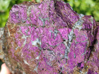 Natural Metallic Purpurite Cobbed Specimen x 1 From Erongo, Namibia