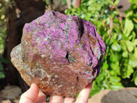 Natural Metallic Purpurite Cobbed Specimen x 1 From Erongo, Namibia