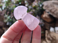 Polished Rose Quartz Mini Mushrooms x 20 Madagascar