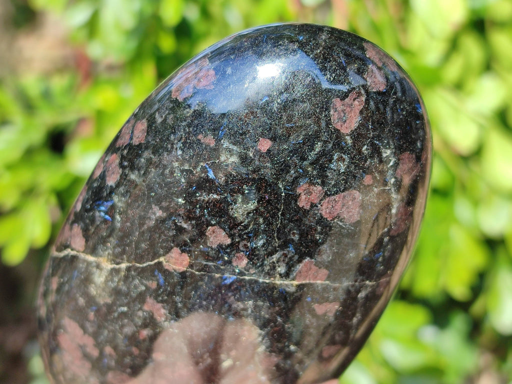 Polished Iolite Standing Free Forms x 2 From Ambatofinandrahana, Madagascar - Toprock Gemstones and Minerals 