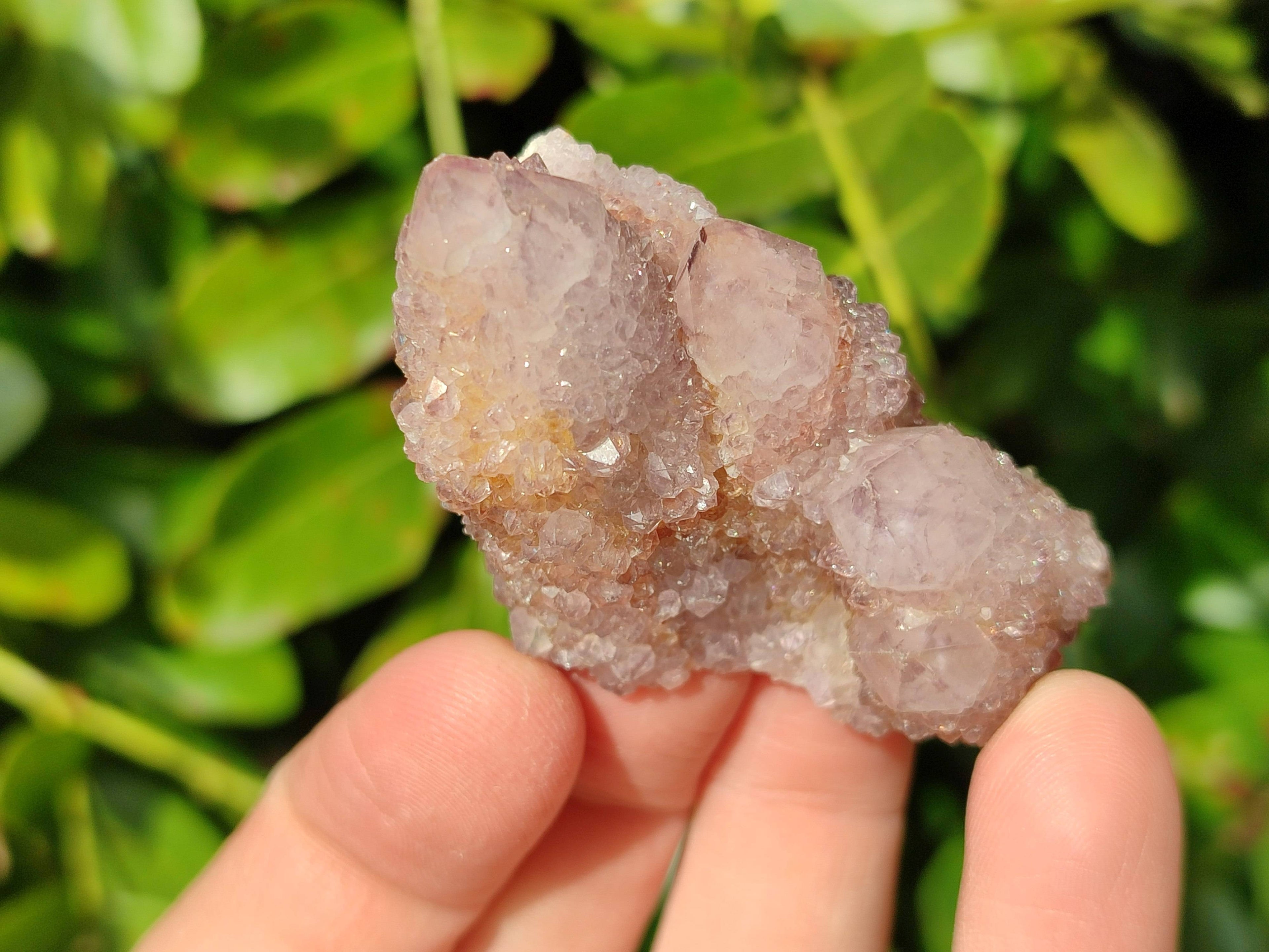 Natural Amethyst Spirit Quartz Clusters x 20 From Boekenhouthoek, South Africa - Toprock Gemstones and Minerals 