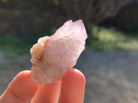 Natural Amethyst Spirit Quartz Clusters x 20 From Boekenhouthoek, South Africa