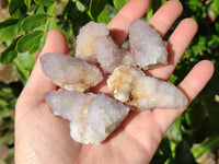 Natural Amethyst Spirit Quartz Clusters x 20 From Boekenhouthoek, South Africa