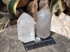 Polished Clear Quartz Crystals x 6 From Madagascar - Toprock Gemstones and Minerals 