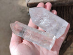 Polished Clear Quartz Crystals x 6 From Madagascar - Toprock Gemstones and Minerals 
