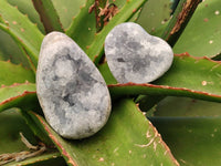 Polished Celestite Items x 12 From Sakoany, Madagascar