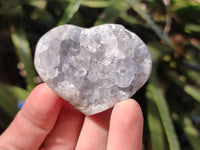 Polished Celestite Items x 12 From Sakoany, Madagascar