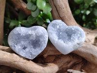 Polished Celestite Items x 12 From Sakoany, Madagascar