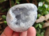 Polished Celestite Items x 12 From Sakoany, Madagascar