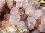 Natural Amethyst Spirit Quartz Clusters x 2 From Boekenhouthoek, South Africa - Toprock Gemstones and Minerals 