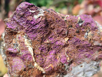 Natural Metallic Purpurite Cobbed Specimens x 4 From Erongo, Namibia