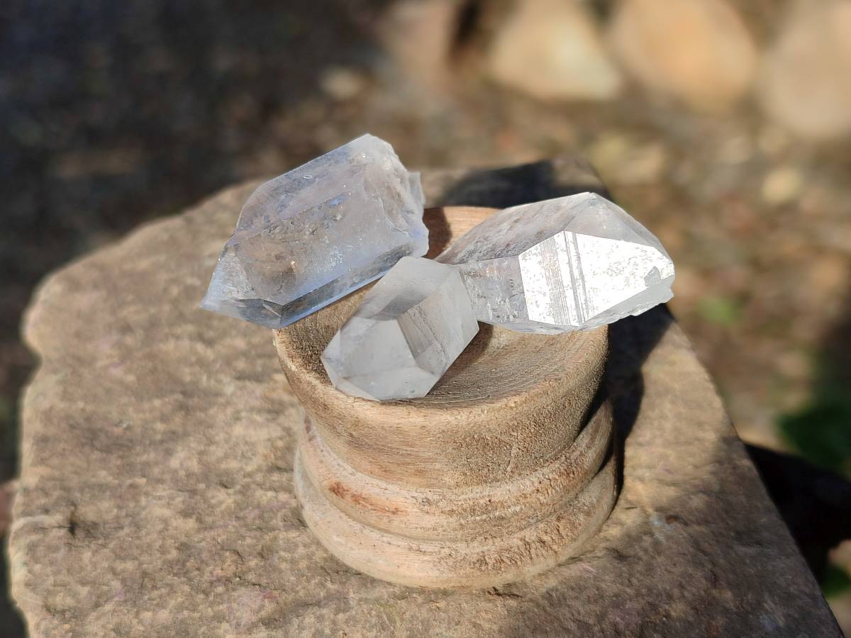 Natural Smokey Amethyst Quartz Crystals x 70 From Brandberg, Namibia - Toprock Gemstones and Minerals 