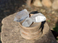 Natural Smokey Amethyst Quartz Crystals x 70 From Brandberg, Namibia