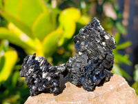 Natural Schorl Black Tourmaline Specimens x 35 From Namibia