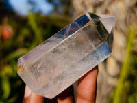Polished Clear Quartz Crystals x 6 From Madagascar - Toprock Gemstones and Minerals 