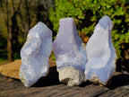 Natural Blue Lace Agate Geode Specimens x 12 From Malawi - Toprock Gemstones and Minerals 