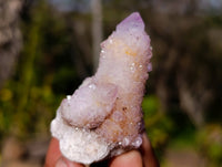 Natural Amethyst Spirit Quartz Clusters x 20 From Boekenhouthoek, South Africa